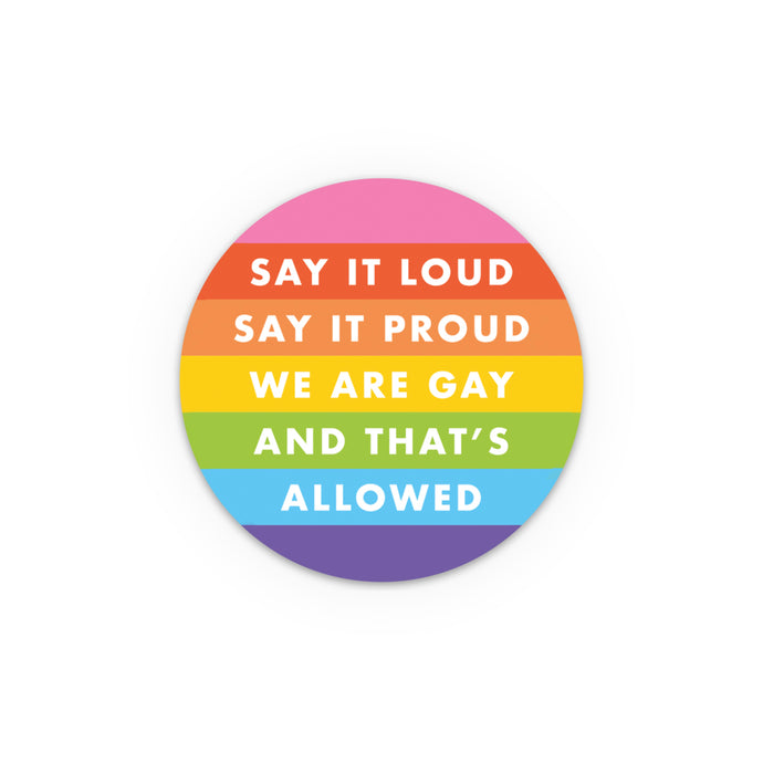 Say It Loud, Say It Proud